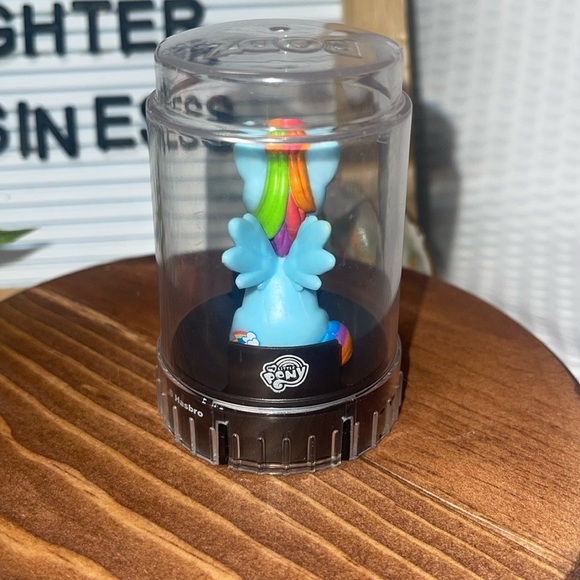 My Little Pony MLP RAINBOW DASH 1.5" Figurine good2grow Stackable PODZ TOPPER - Picture 3 of 6